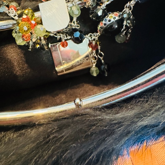 Couture Vintage Gorgeous Swarovski Fox Fur evening bag!❤️ - Picture 7 of 7